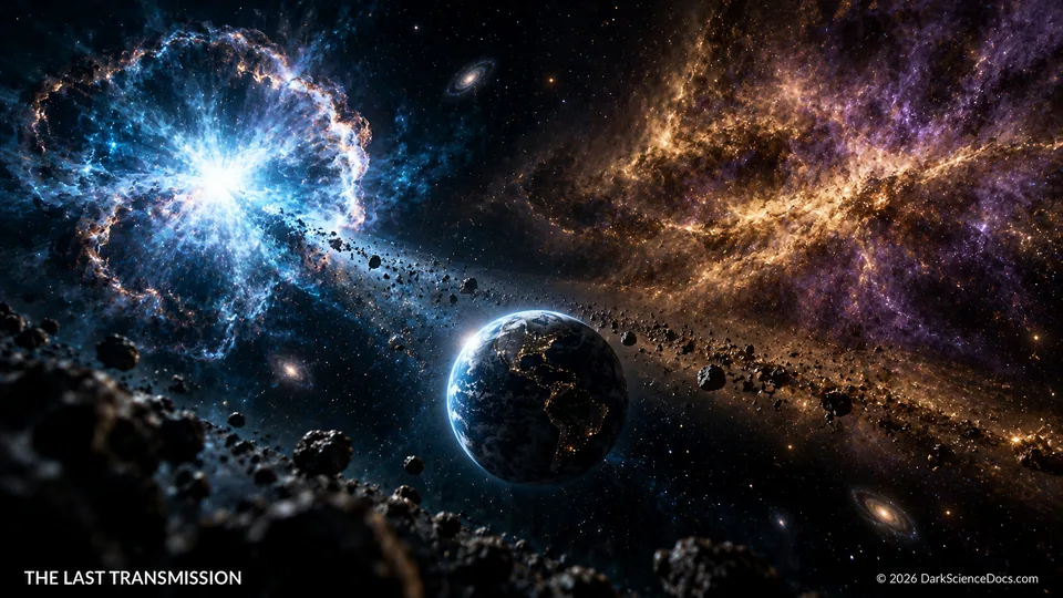 Conceptual science artwork: Iron-60 records distinct episodes of supernova-related deposition approximately 2.4 and 7.2 million years ago.
