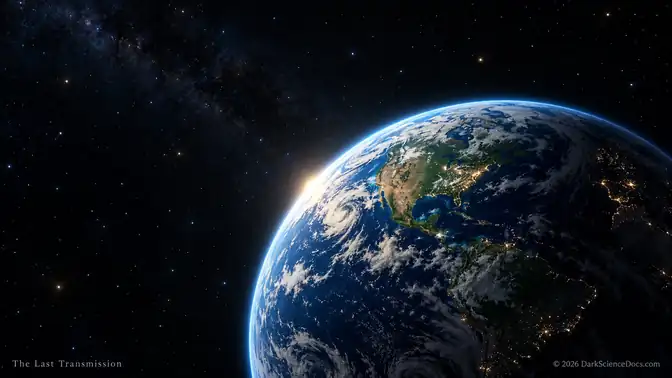 Earth Beneath an Unanswered Sky — conceptual illustration