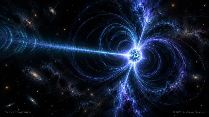 A Possible Magnetar Engine — conceptual illustration