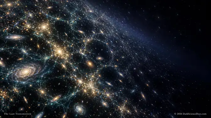 The Limits of Cosmic Information — conceptual illustration