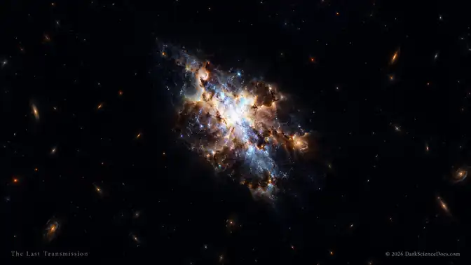 An Early Galaxy in Webb’s Era — conceptual illustration