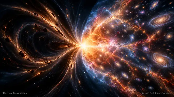 A Speculative Cosmological Bounce — conceptual illustration