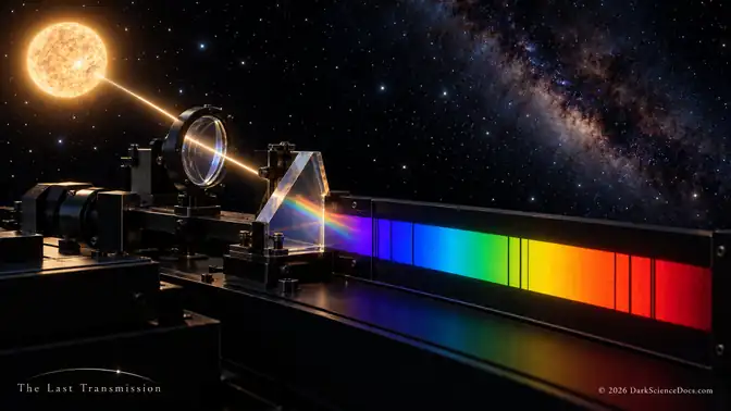 A Spectrum Helps Estimate Stellar Age — conceptual illustration
