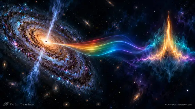 Spectra Reveal an Accreting Black Hole — conceptual illustration
