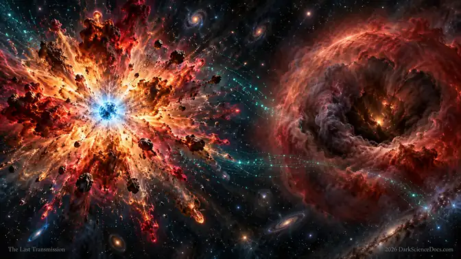 Two Modeled Endings for a Massive Star — conceptual illustration