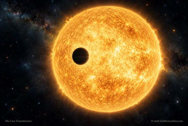 Conceptual illustration of a planet passing in front of a luminous star