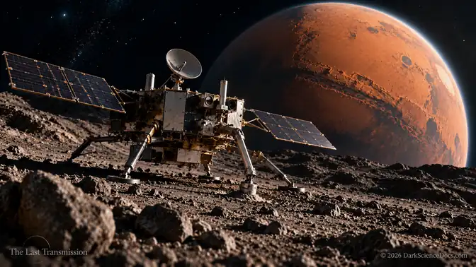 Conceptual illustration: A Brief Contact With Phobos